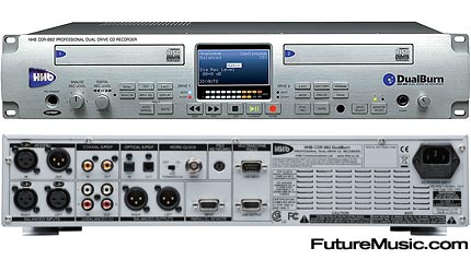 Dripping Russia Indirect HHB Premiers CDR-882 DualBurn CD Recorder > FutureMusic the latest news on  future music technology DJ gear producing dance music edm and everything  electronic