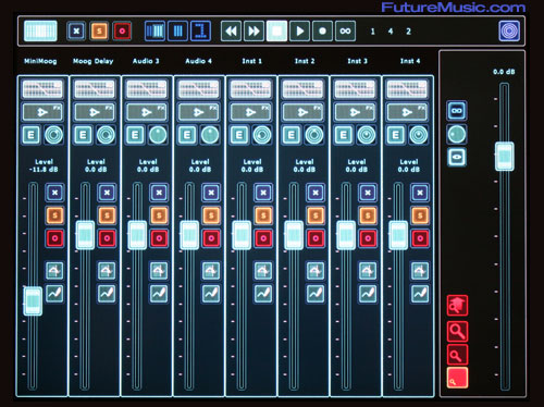 JazzMutant Dexter's 8 channel interface