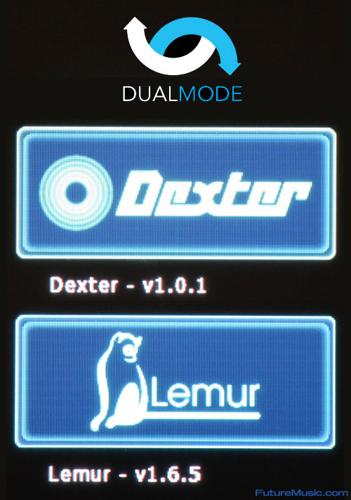 The JazzMutant Dexter Can boot in DualMode