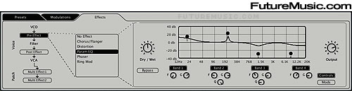 Arturia JP-8V's Effects