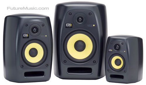 The KRK VXT Monitor Family Portrait