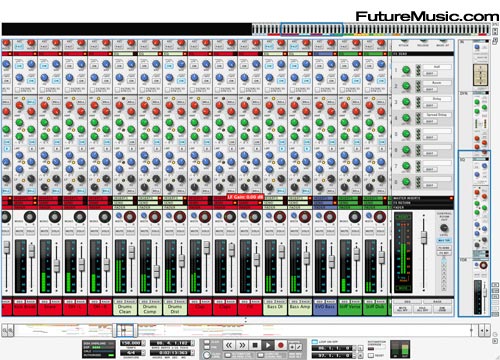 Record Mixing Console