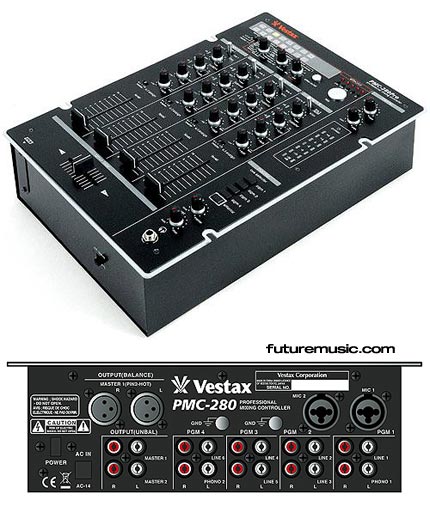 Vestax Drops The PMC-280 4-Channel DJ Mixer > FutureMusic the