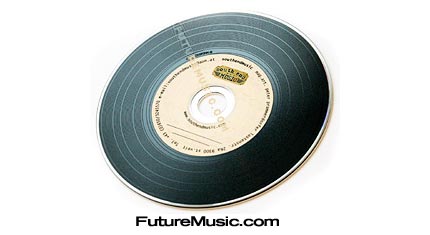Optimal Media Production Premiers VinylDisc - Half CD, Half Vinyl ...
