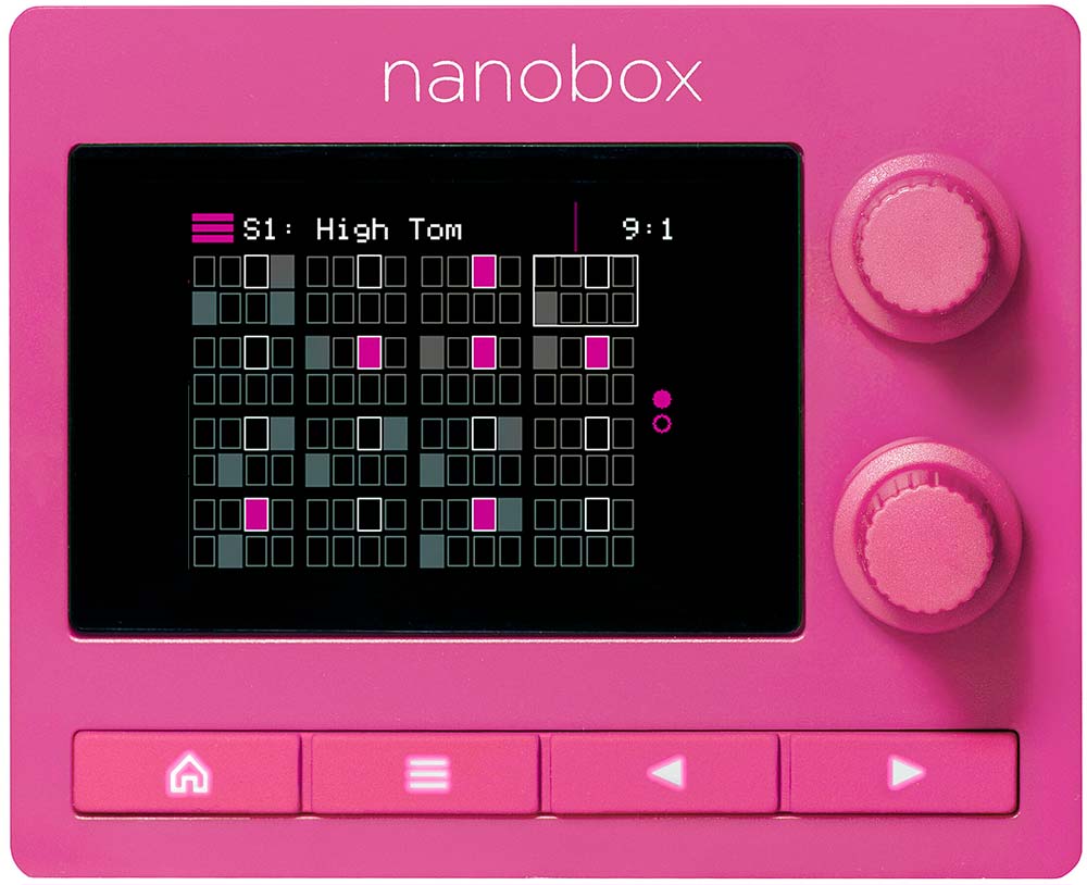 1010Music's new Nanobox Razzmatazz - Mini Drum Sequencer with FM Synthesis and Sampling
