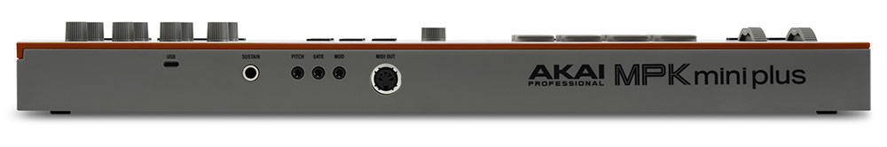 Akai AKAI MPK Mini Plus II Rear View