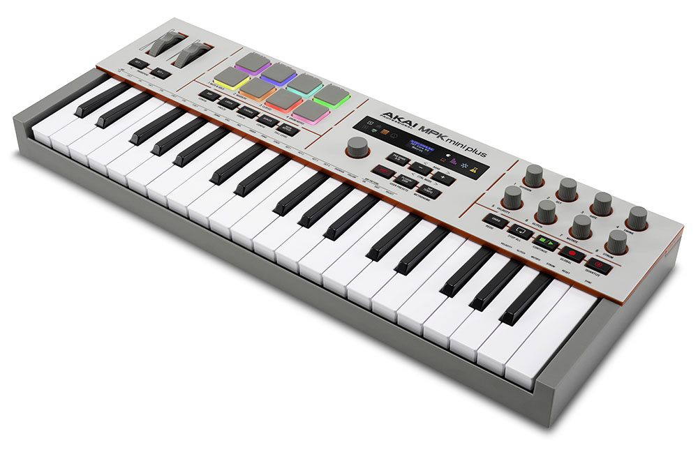 The Akai Professional MPK Mini Plus II is available now through authorized dealers and select music retailers worldwide for $169 USD, €159.99, or £134.99.