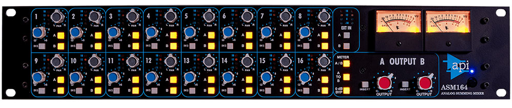 API ASM164 Rackmount Analog Summing Mixer