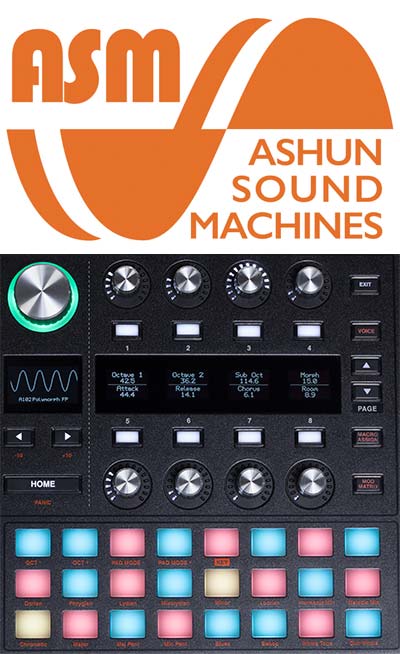 Ashun Sound Machines Updates Firmware 1.5 HydraSynth