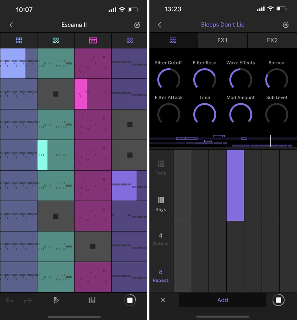 Ableton Note App for iOS 