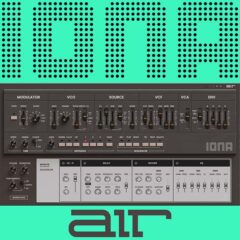AIR Music Tech Unveils IONA – SH-101 Clone With 128-Step Pattern Sequencer