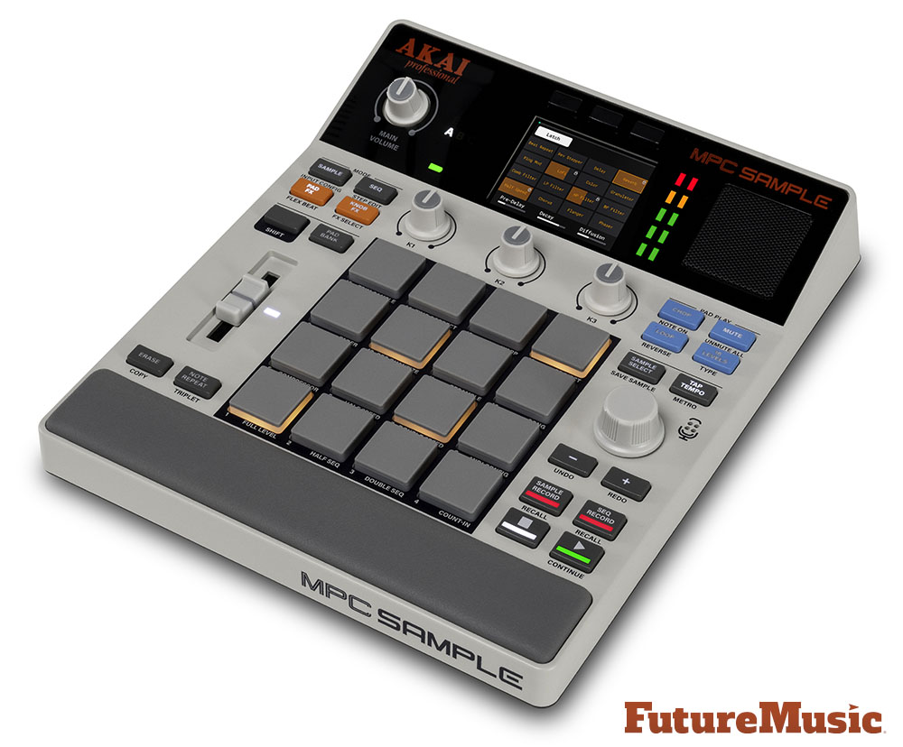 Akai MPC Sample Top  View by FutureMusic