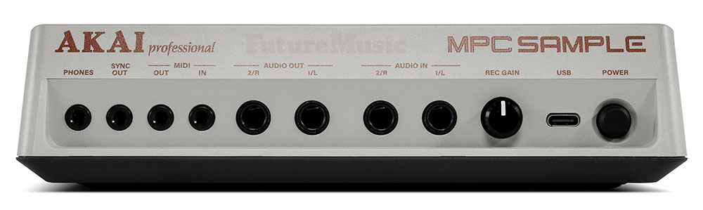 Akai MPC Sample Rear View by FutureMusic