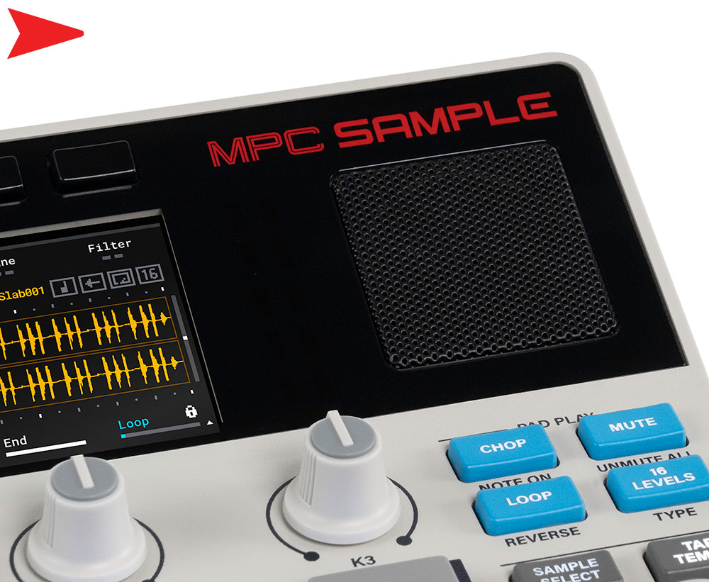 Akai MPC Sample Review by FutureMusic - Speaker