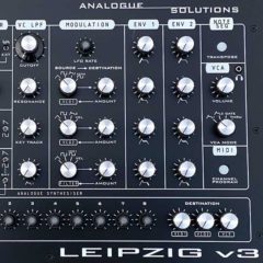 Analogue Solutions Releases Leipzig V3 Synthesizer