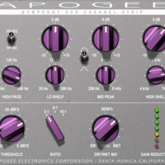 Apogee Announces Symphony ECS Channel Strip Plug-In