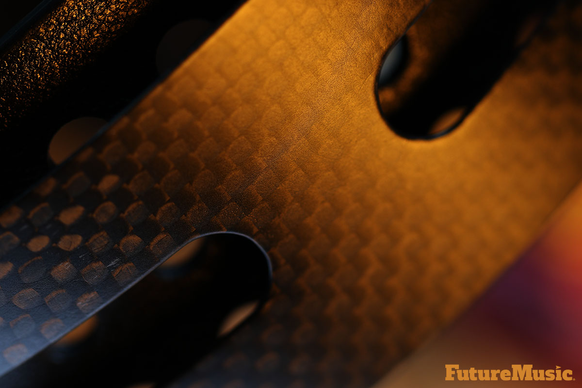 Audeze LCD-5s Review FutureMusic Magazine Carbon Fiber Band CloseUp