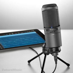 Audio-Technica AT2020USBi Cardioid Condenser USB Microphone For iPad / iPhone