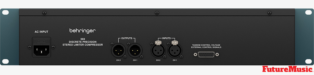 Behringer 369 Compressor Limiter Rear View