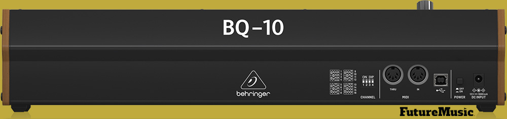 Behringer BQ-10 Semi Modular Analog Sequencer Rear View