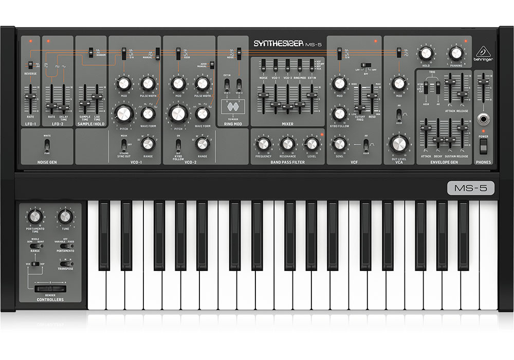 Behringer Announces MS-5 Analog Synthesizer