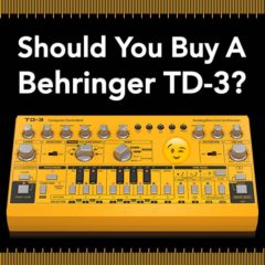 Evaluación: Behringer TD-3 Analog Bass Line Synthesizer