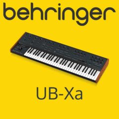 Behringer Officially Announces UB-Xa – 16-Voice Multi-Timbral Polyphonic Analog Synthesizer