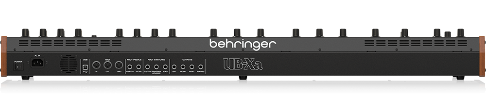 Behringer UB-Xa Rear Connections