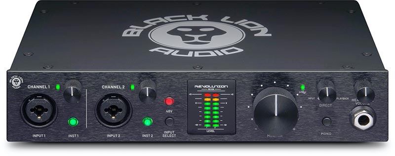 Black Lion Audio Revolution2x2 Front View