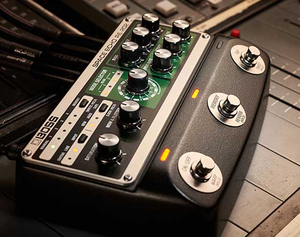 Boss Announces Space Echo Guitar Pedals