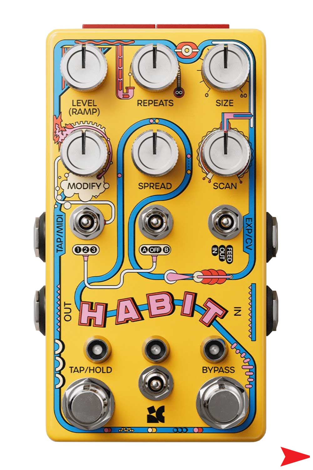 Chase Bliss Audio Habit Delay Guitar Pedal