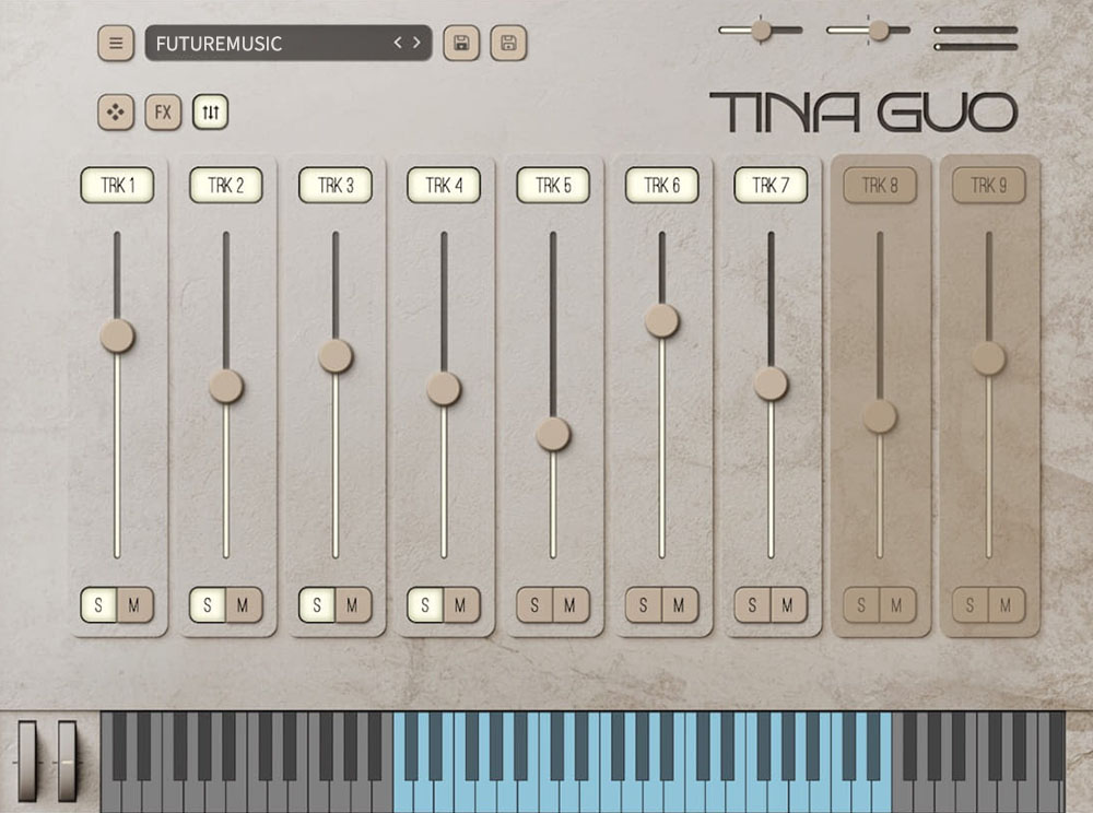 Tina Guo Storm Cello Sample Instrument Interface