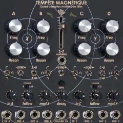 Eowave Releases Tempete Magnetique – Eurorack Quad Filter Module