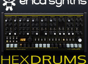 Erica Synths Announce Hexdrums – Gritty Analog Drum Machine