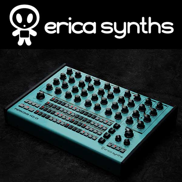 Erica Synths Release Perkons  HD-01 Drum Machine