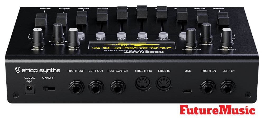 Erica Synths Resonant Filterbank - Rear View