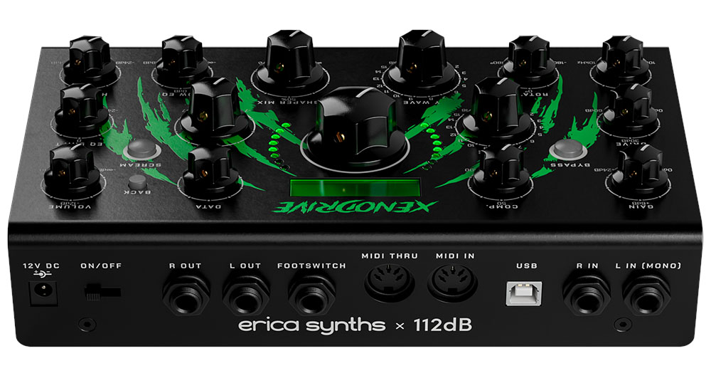 Erica Synths Xenodrive Rear Connections FutureMusic