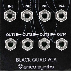 Erica Synths Releases Black Quad VCA Module