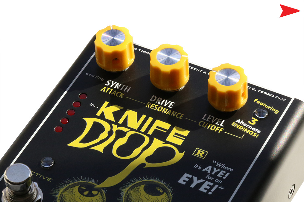 Eventide Knife Drop Overdrive Filter guitar pedal review