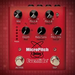 Eventide Announces UltraTap & MicroPitch Delay Pedals