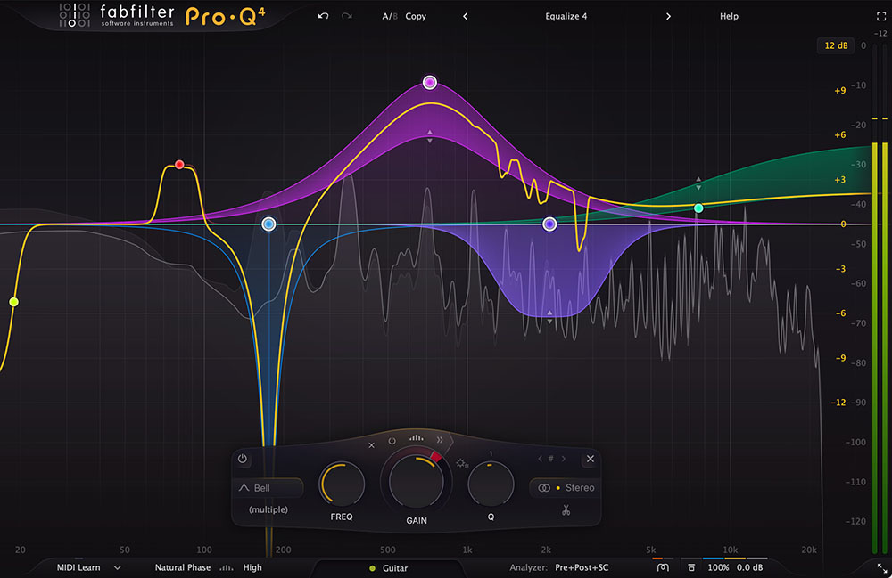 FabFilter Pro-Q4 Equalizer Plugin