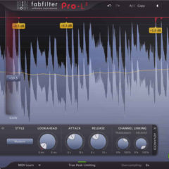 FabFilter Upgrades FabFilter Pro-L Limiter To Version 2.0