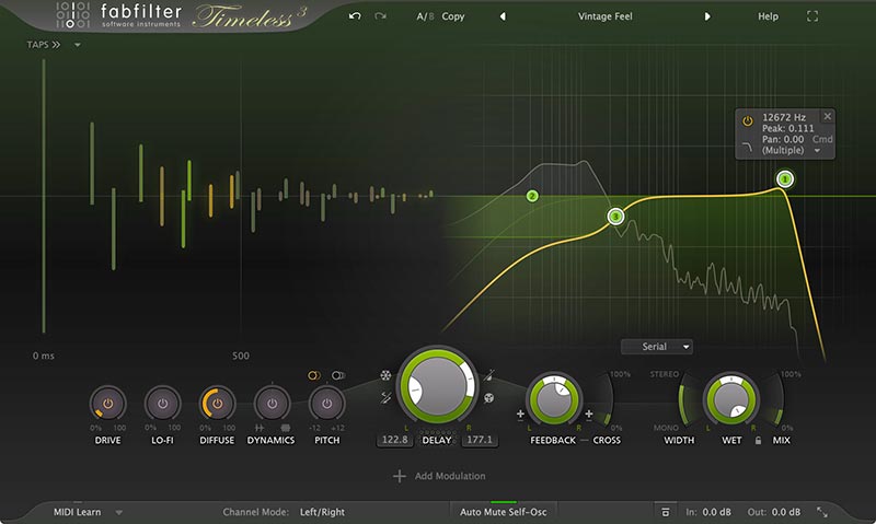 FabFilter Timeless 3 - Tape Delay Plug-In