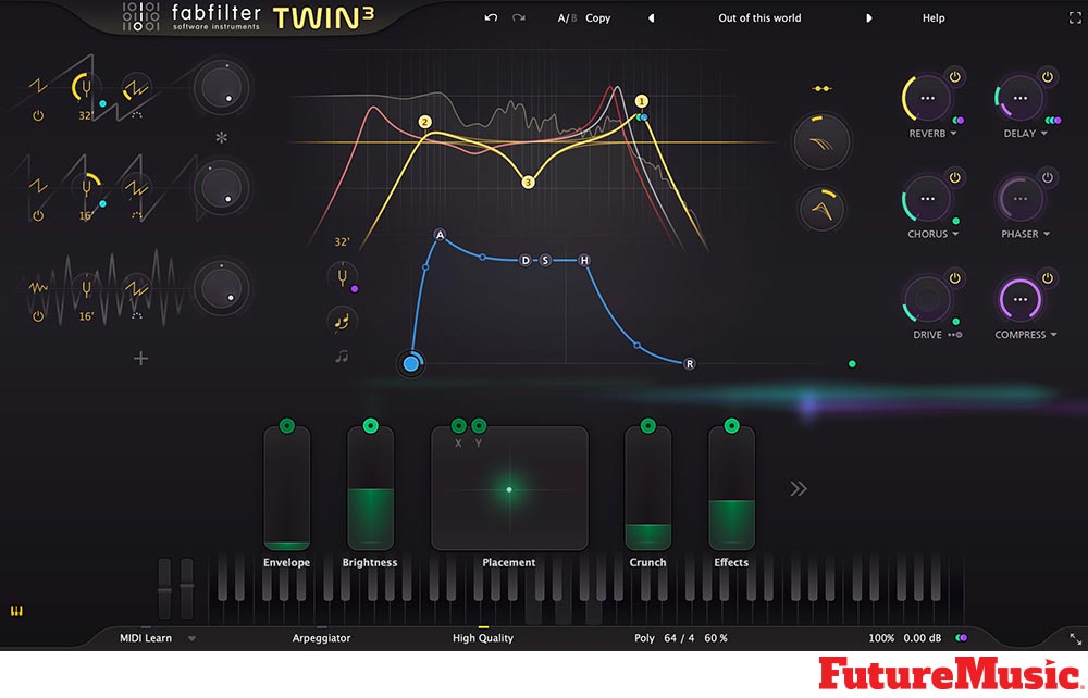 FabFilter Twin 3 Virtual Analog Synthesizer
