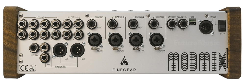 Finegear Modmix Mixer Review - Rear View