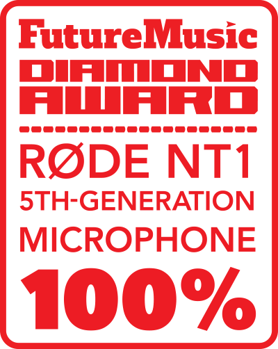 FutureMusic Diamond Award 100% - Rode NT1 5th Gen Condenser Microphone