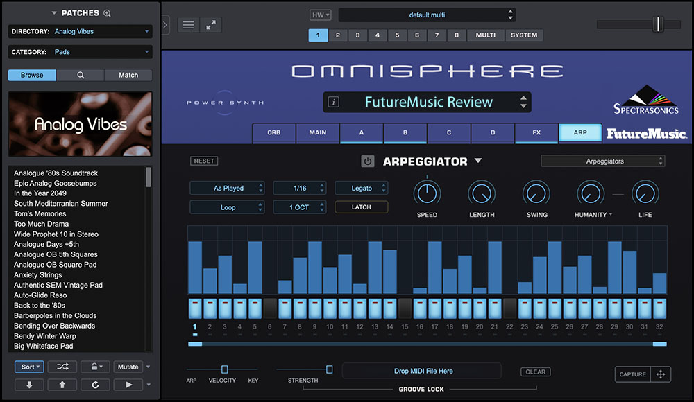 Spectrasonics Omnisphere 3 - Arpeggiator - FutureMusic Review