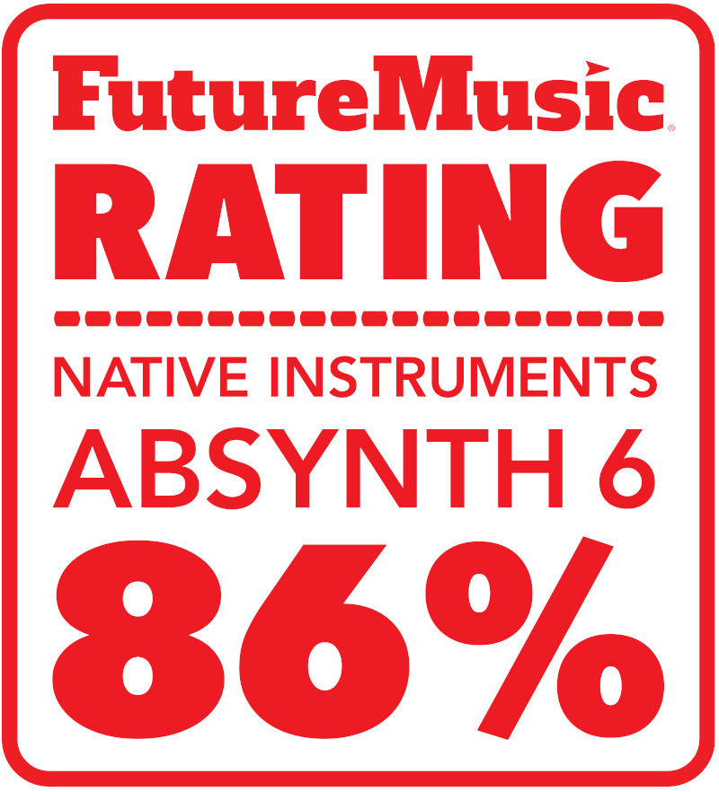 FutureMusic Score: Native Instruments Absynth 6 - 86%