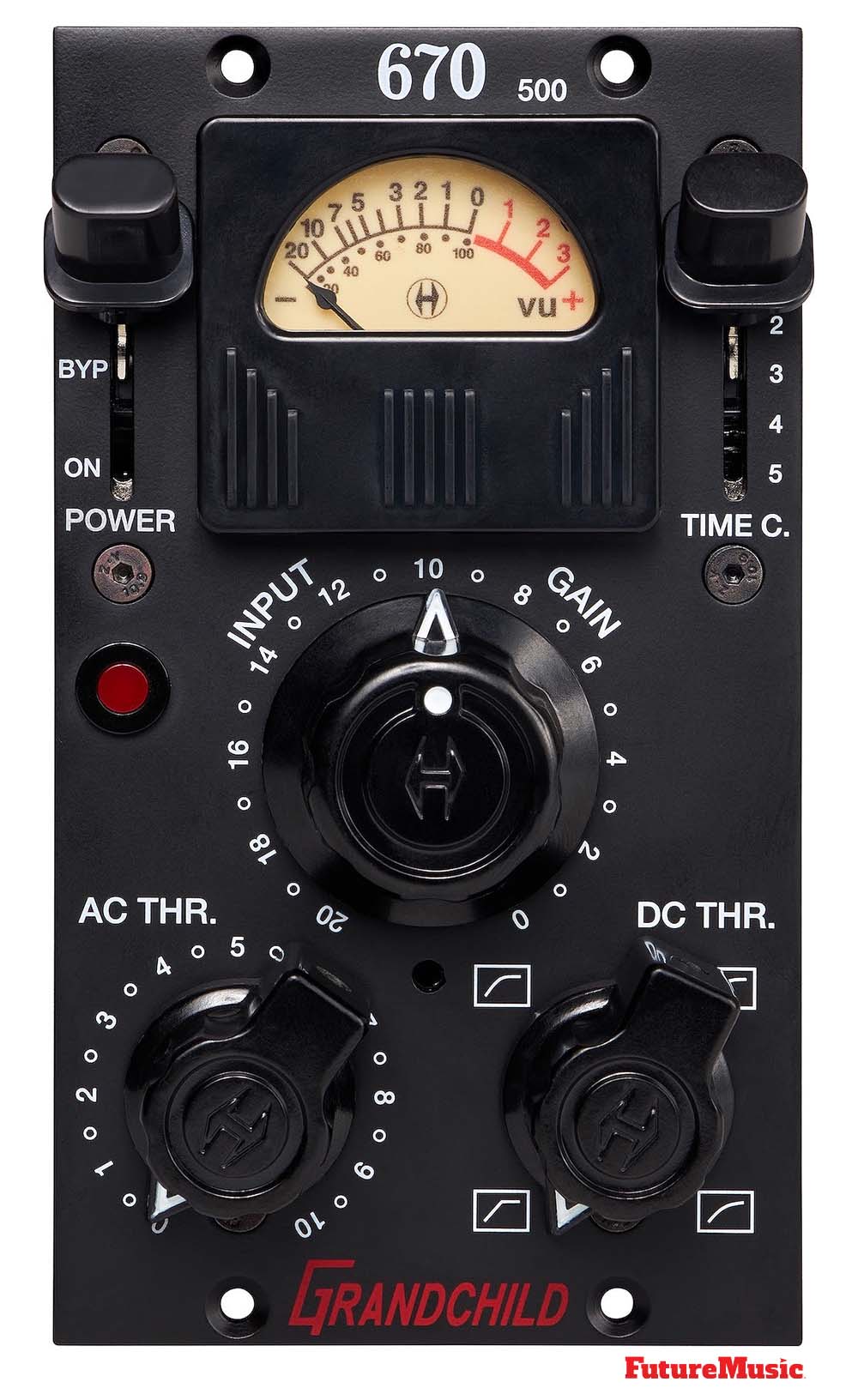 Heritage Audio Grandchild 670 as first ever stereo Vari-MU compressor-housing two-slot 500-Series