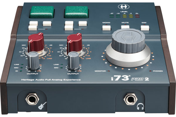 Heritage Audio i73 Pro 2 Review by FutureMusic - Front View